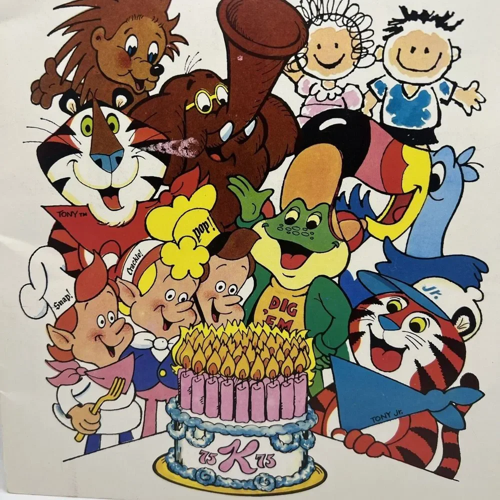Vintage Kellogg's 75th Anniversary Fun‎ Book